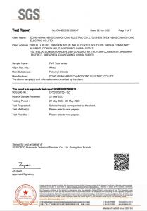 White PVC pipe PFAS item 106